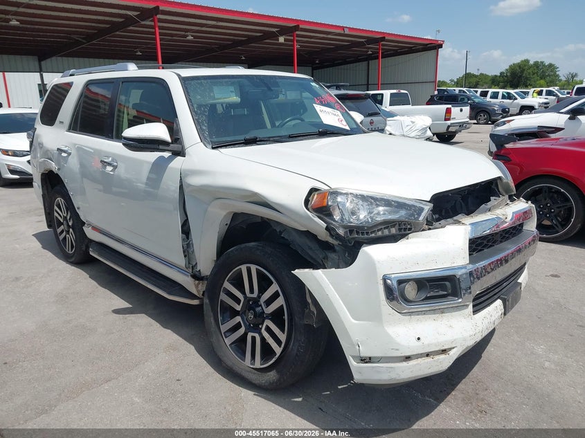 2016 Toyota 4runner VIN JTEBU5JR2G5376912 — IAAI salvage auction photo