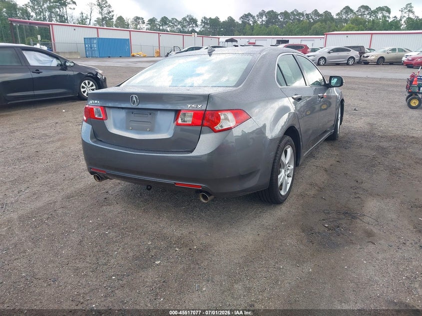 2010 Acura Tsx VIN JH4CU2F68AC041435 IAAI salvage auction — NORMAL WEAR, Clear (Florida), sold $2,450 on 2026-07-07 (photo 4)