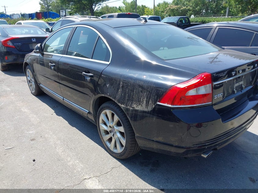 2013 Volvo S80 VIN YV1940AS6D1166108 IAAI salvage auction — NORMAL WEAR, Clear (South Carolina), sold $475 on 2026-07-27 (photo 3)