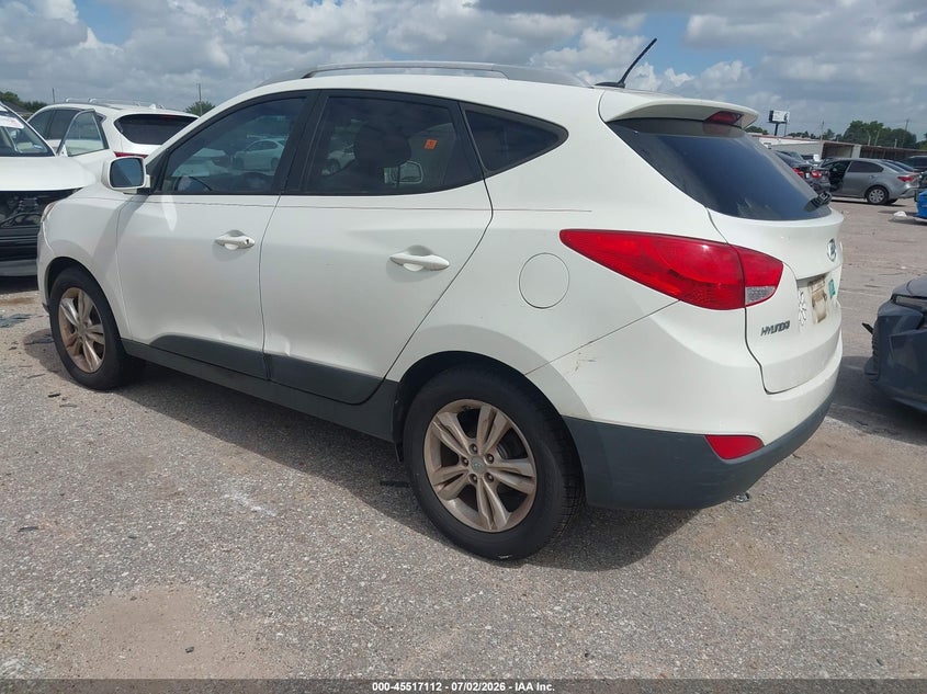 2010 Hyundai Tucson VIN KM8JU3AC6AU088741 IAAI salvage auction — NORMAL WEAR, Original (Texas), sold $1,850 on 2026-07-08 (photo 3)