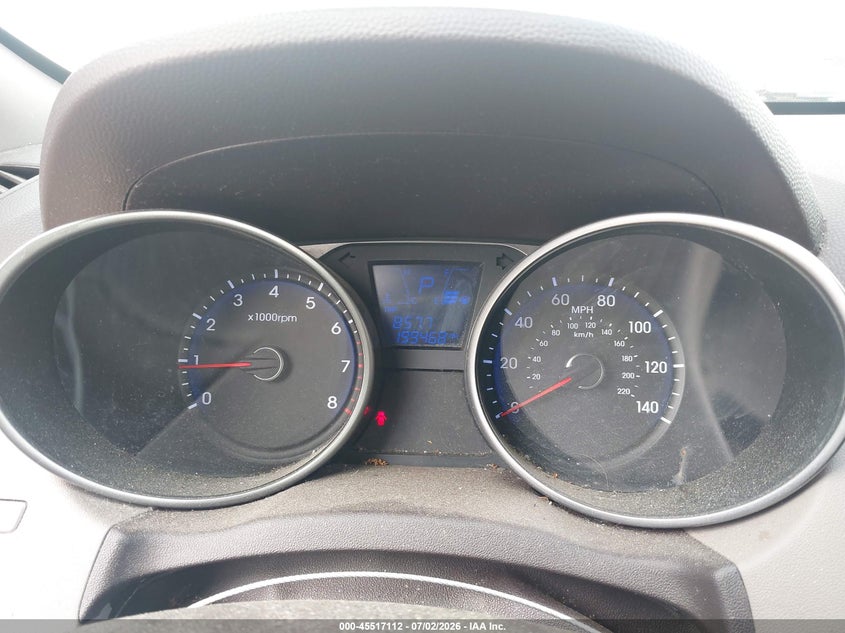 2010 Hyundai Tucson VIN KM8JU3AC6AU088741 IAAI salvage auction — NORMAL WEAR, Original (Texas), sold $1,850 on 2026-07-08 (photo 7)