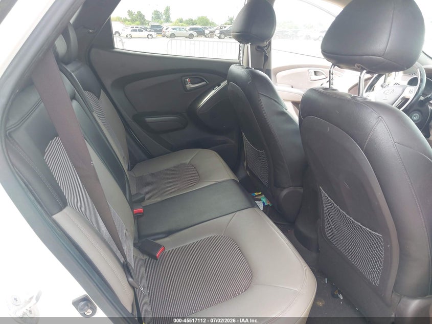 2010 Hyundai Tucson VIN KM8JU3AC6AU088741 IAAI salvage auction — NORMAL WEAR, Original (Texas), sold $1,850 on 2026-07-08 (photo 8)