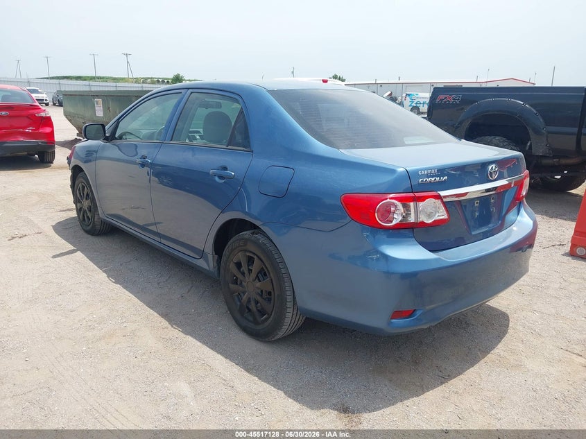 2013 Toyota Corolla VIN 5YFBU4EE0DP207833 IAAI salvage auction — FRONT END, Certificate Of Title (Nebraska), sold $3,050 on 2026-07-30 (photo 3)