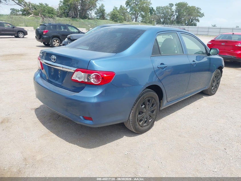 2013 Toyota Corolla VIN 5YFBU4EE0DP207833 IAAI salvage auction — FRONT END, Certificate Of Title (Nebraska), sold $3,050 on 2026-07-30 (photo 4)