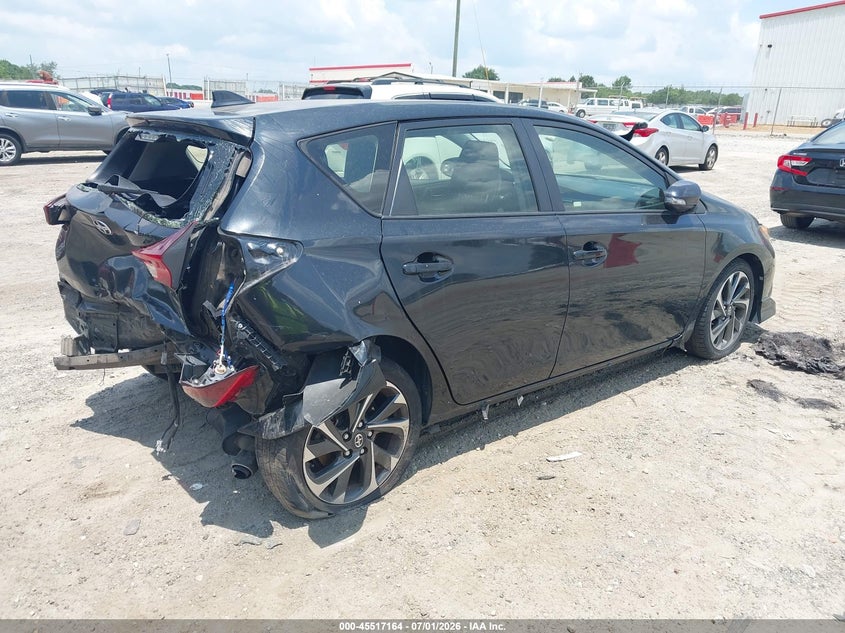 2016 Scion Im VIN JTNKARJE4GJ521775 IAAI salvage auction — REAR END, Salvage Title, sold $25 on 2026-07-30 (photo 4)