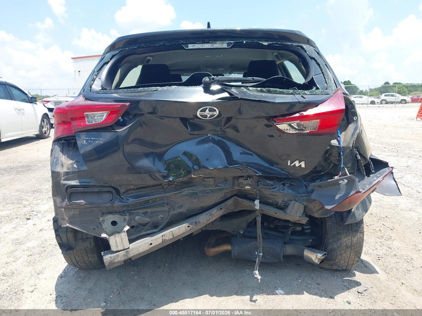 2016 Scion Im VIN JTNKARJE4GJ521775 IAAI salvage auction — REAR END, Salvage Title, sold $25 on 2026-07-30 (photo 6)