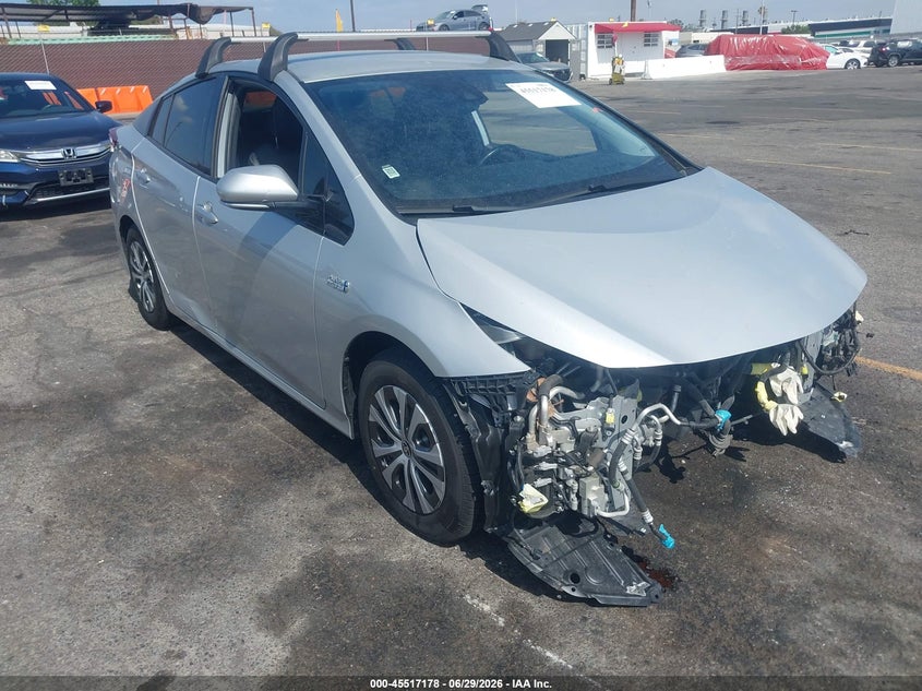 2020 Toyota Prius VIN JTDKARFP7L3154450 IAAI salvage auction — FRONT END, Salvage Title, sold $3,550 on 2026-07-27 (photo 1)