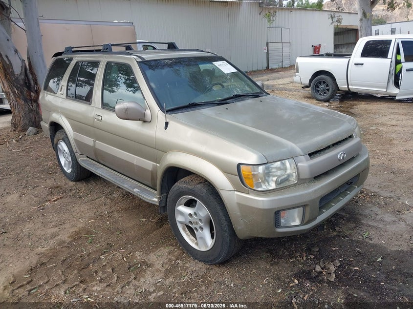 2002 Infiniti Qx4 VIN JNRDR09X62W210674 IAAI salvage auction — NORMAL WEAR, Clear - Dealer Only (California), sold $400 on 2026-07-07 (photo 1)