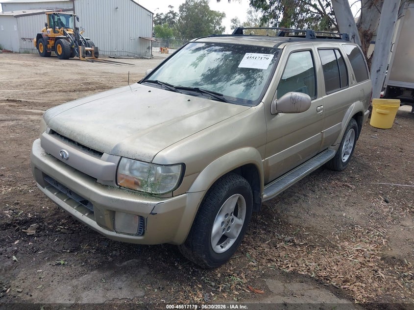 2002 Infiniti Qx4 VIN JNRDR09X62W210674 IAAI salvage auction — NORMAL WEAR, Clear - Dealer Only (California), sold $400 on 2026-07-07 (photo 2)