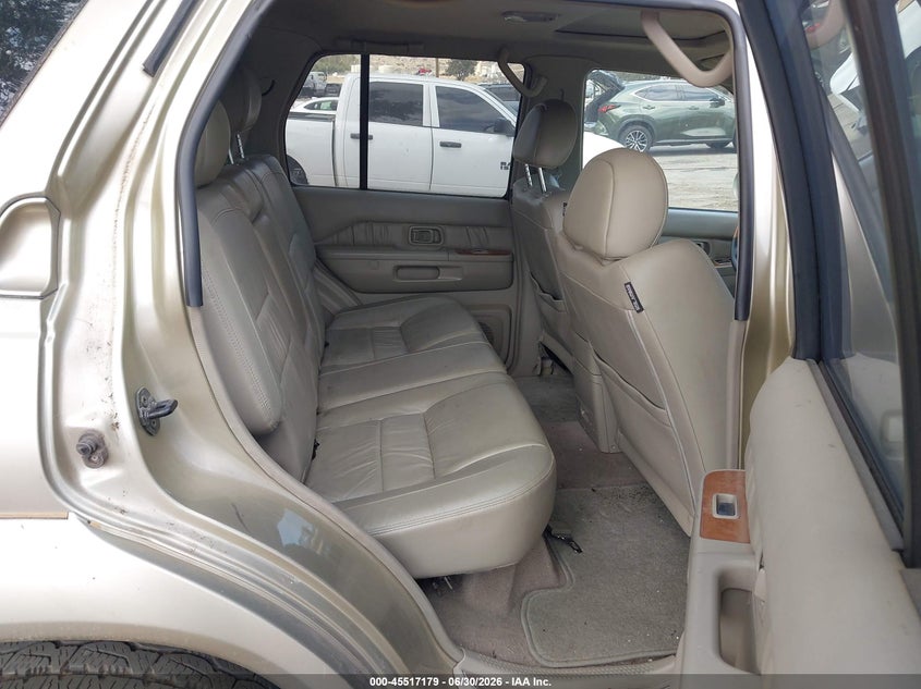 2002 Infiniti Qx4 VIN JNRDR09X62W210674 IAAI salvage auction — NORMAL WEAR, Clear - Dealer Only (California), sold $400 on 2026-07-07 (photo 8)