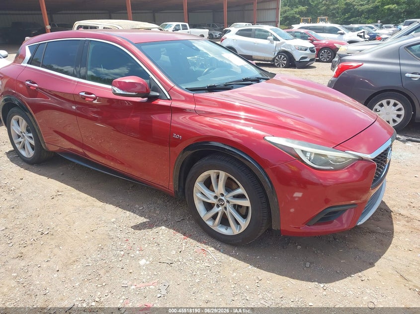 2017 Infiniti Qx30 VIN SJKCH5CP0HA033000 IAAI salvage auction — NORMAL WEAR, Clear (Alabama), sold $2,125 on 2026-07-29 (photo 1)