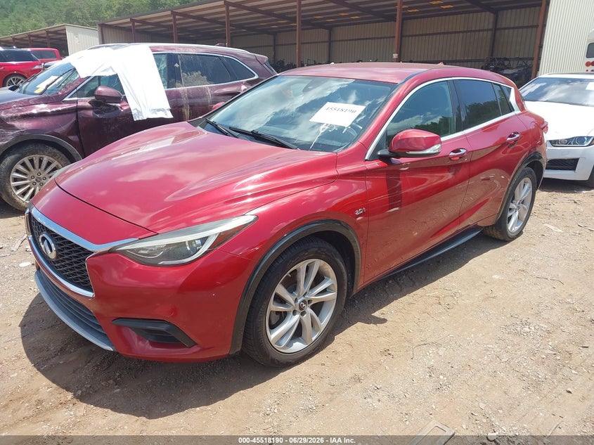 2017 Infiniti Qx30 VIN SJKCH5CP0HA033000 IAAI salvage auction — NORMAL WEAR, Clear (Alabama), sold $2,125 on 2026-07-29 (photo 2)