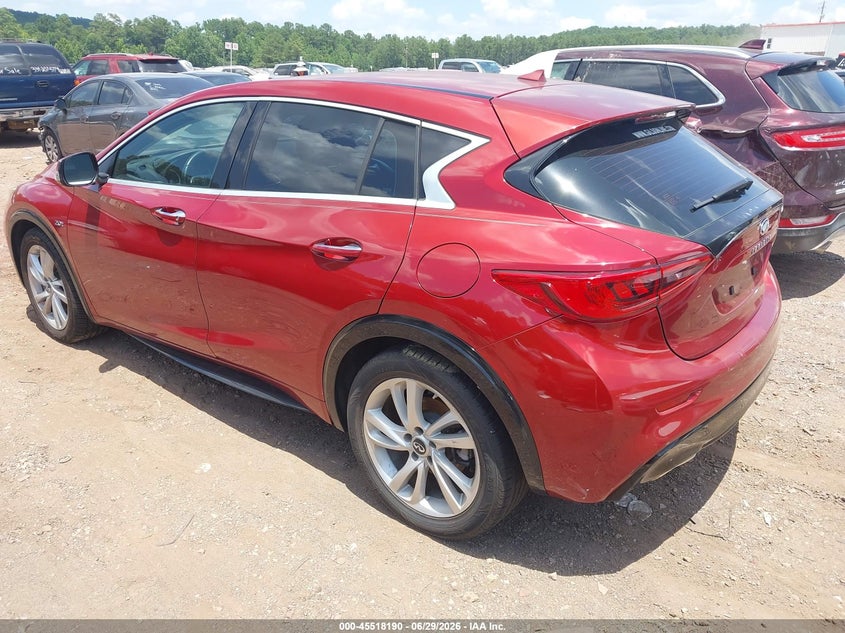 2017 Infiniti Qx30 VIN SJKCH5CP0HA033000 IAAI salvage auction — NORMAL WEAR, Clear (Alabama), sold $2,125 on 2026-07-29 (photo 3)