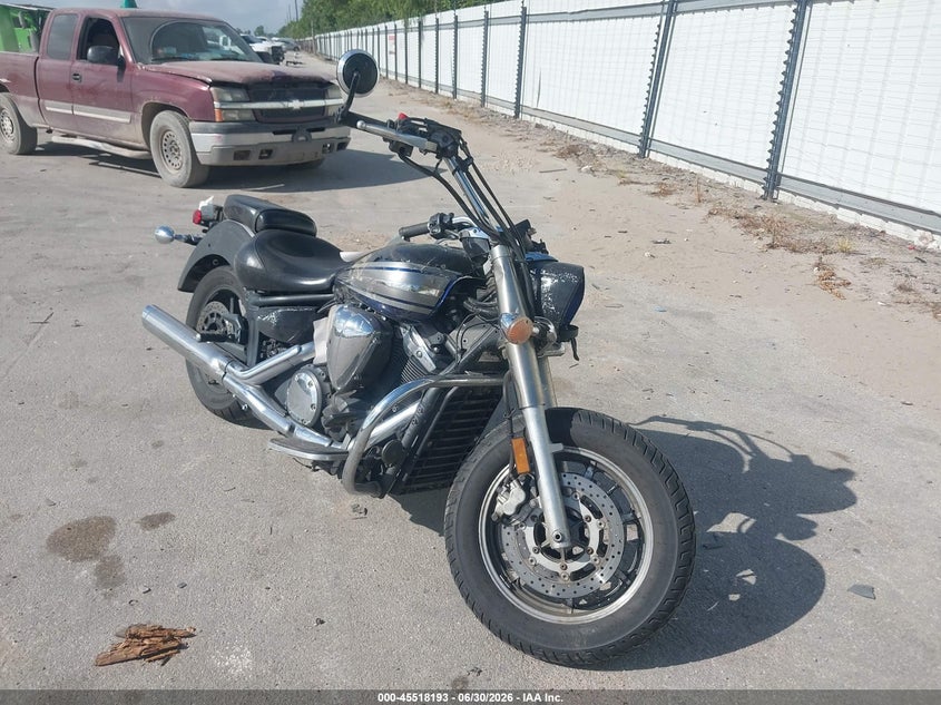 2009 Yamaha Xvs1300 VIN JYAVP25E09A007857 IAAI salvage auction — FRONT END, Salvage (Texas), sold $450 on 2026-07-29 (photo 1)