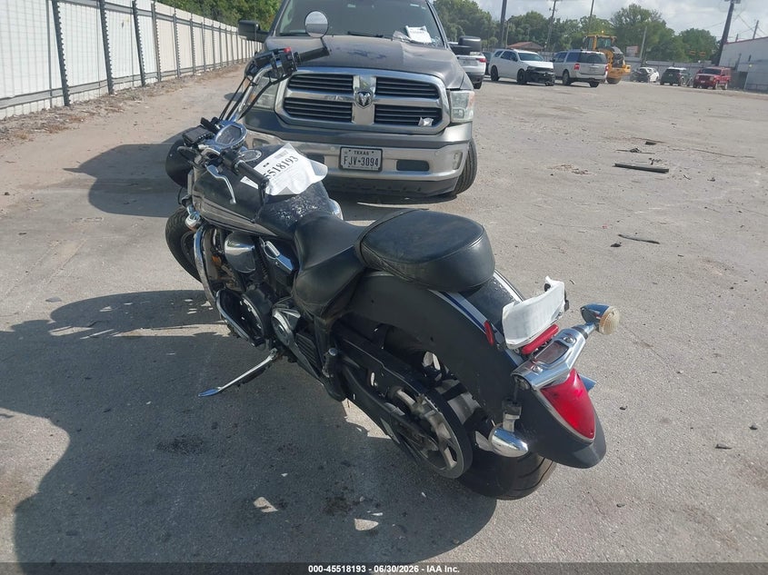 2009 Yamaha Xvs1300 VIN JYAVP25E09A007857 IAAI salvage auction — FRONT END, Salvage (Texas), sold $450 on 2026-07-29 (photo 3)