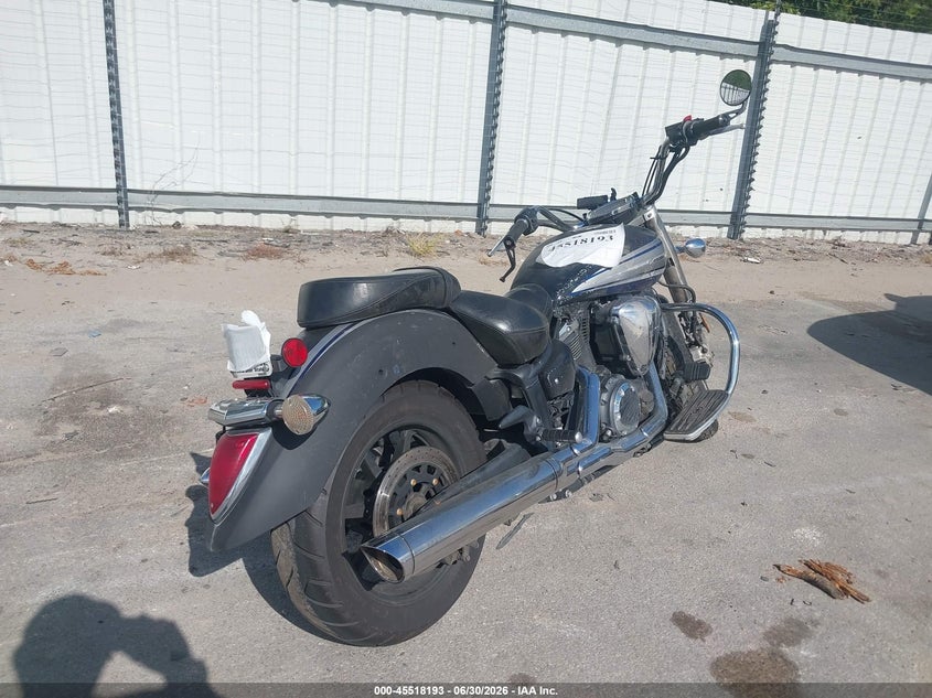 2009 Yamaha Xvs1300 VIN JYAVP25E09A007857 IAAI salvage auction — FRONT END, Salvage (Texas), sold $450 on 2026-07-29 (photo 4)