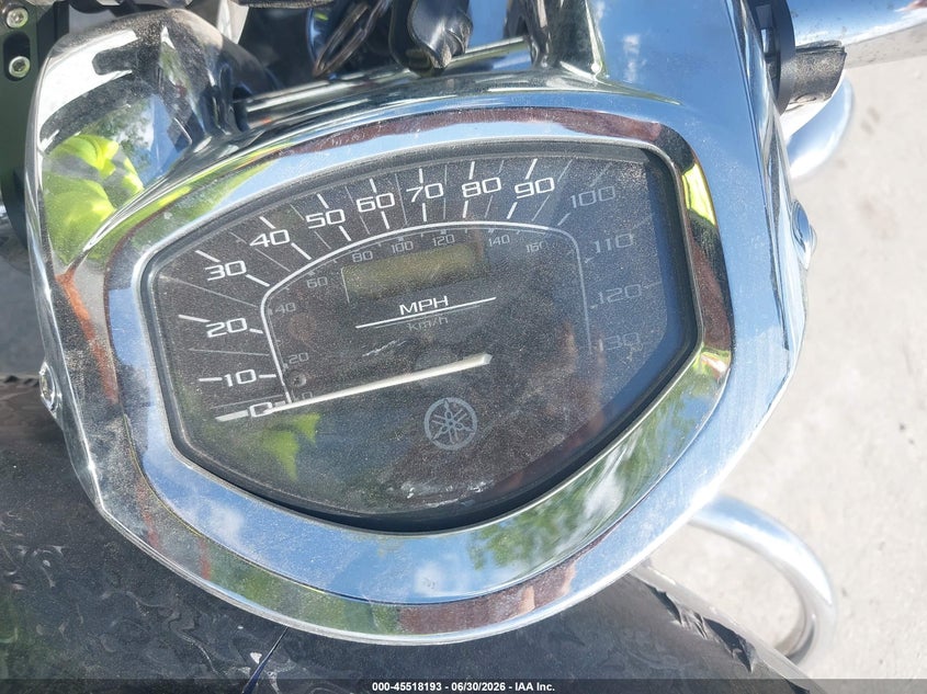 2009 Yamaha Xvs1300 VIN JYAVP25E09A007857 IAAI salvage auction — FRONT END, Salvage (Texas), sold $450 on 2026-07-29 (photo 7)
