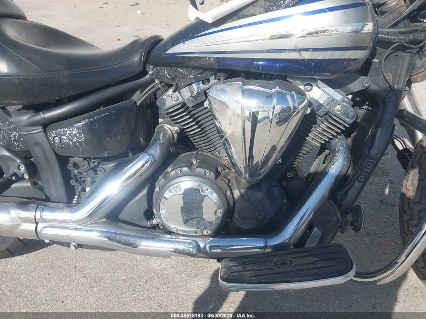 2009 Yamaha Xvs1300 VIN JYAVP25E09A007857 IAAI salvage auction — FRONT END, Salvage (Texas), sold $450 on 2026-07-29 (photo 8)