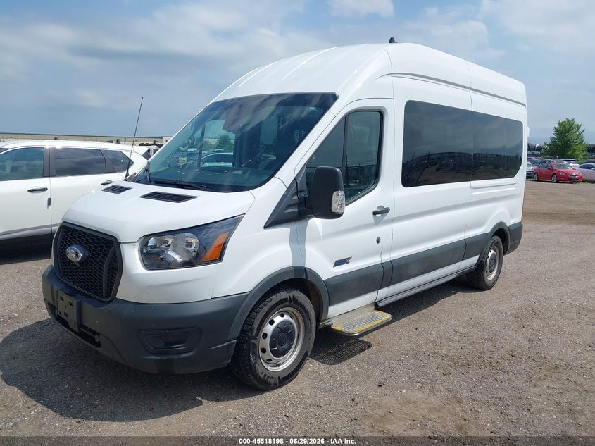 2023 Ford Transit-350 VIN 1FBAX2X80PKA75355 IAAI salvage auction — NORMAL WEAR, Sf97 (Washington), sold $24,600 on 2026-09-03 (photo 2)