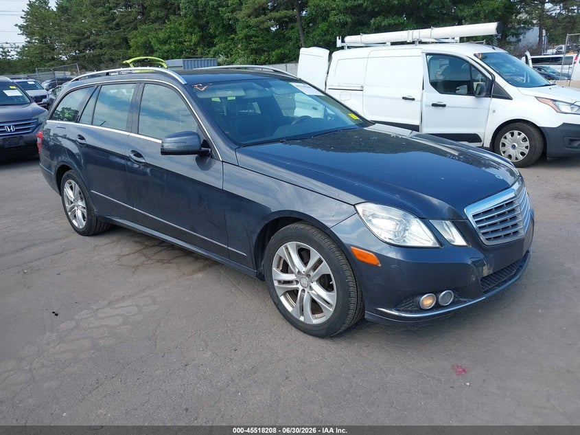 2011 Mercedes-benz E-class VIN WDDHH8HBXBA300406 IAAI salvage auction — UNDERCARRIAGE, Clear (New York), sold $1,050 on 2026-07-21 (photo 1)