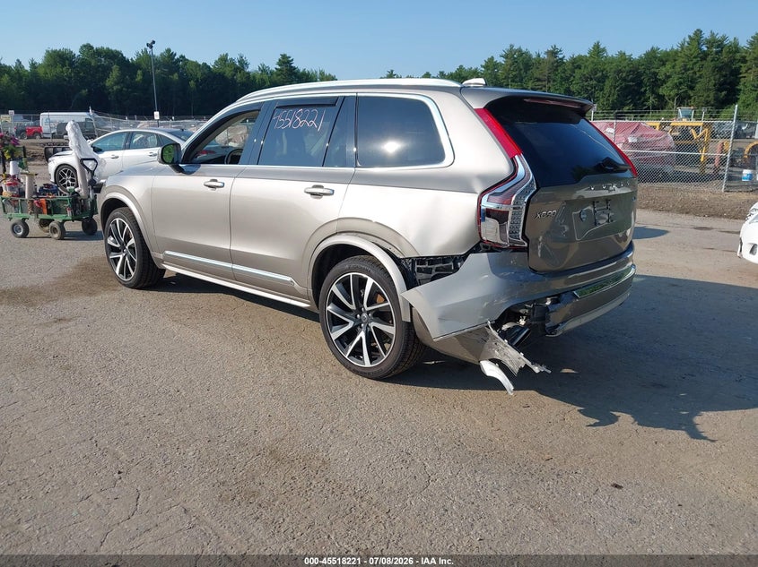 2021 Volvo Xc90 VIN YV4A221L2M1753609 IAAI salvage auction — LEFT REAR, Salvage (Massachusetts), sold $16,050 on 2026-08-24 (photo 3)