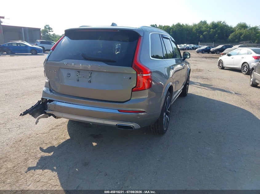 2021 Volvo Xc90 VIN YV4A221L2M1753609 IAAI salvage auction — LEFT REAR, Salvage (Massachusetts), sold $16,050 on 2026-08-24 (photo 4)
