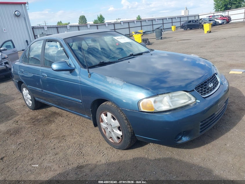 2002 Nissan Sentra VIN 3N1CB51D02L589517 IAAI salvage auction — REAR END, Bill Of Sale (Washington), sold $150 on 2026-07-22 (photo 1)