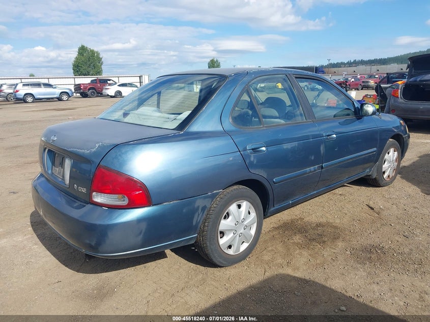 2002 Nissan Sentra VIN 3N1CB51D02L589517 IAAI salvage auction — REAR END, Bill Of Sale (Washington), sold $150 on 2026-07-22 (photo 4)