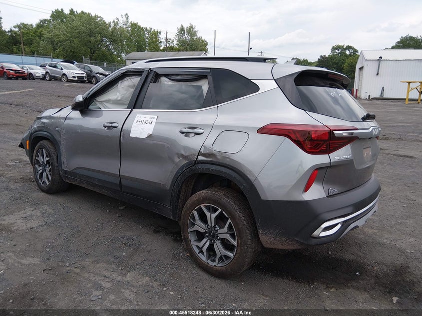 2022 Kia Seltos VIN KNDERCAA1N7306594 IAAI salvage auction — RIGHT FRONT, Salvage (Pennsylvania), sold $1,500 on 2026-07-21 (photo 3)