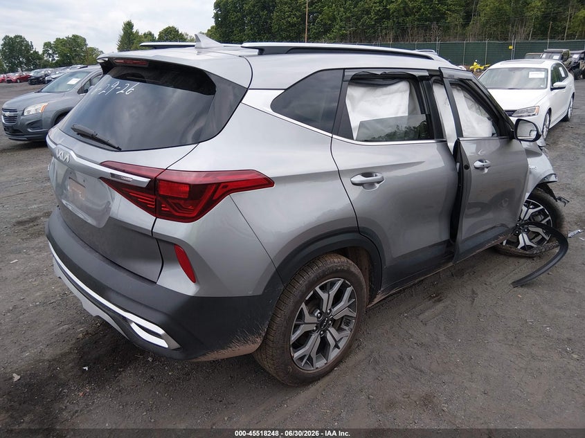 2022 Kia Seltos VIN KNDERCAA1N7306594 IAAI salvage auction — RIGHT FRONT, Salvage (Pennsylvania), sold $1,500 on 2026-07-21 (photo 4)