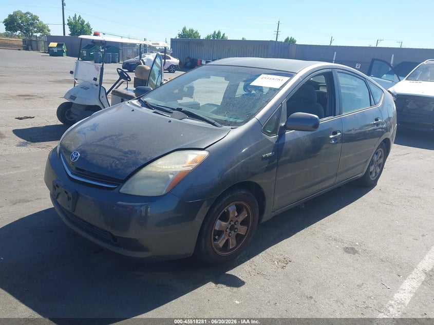 2006 Toyota Prius VIN JTDKB20UX63194531 IAAI salvage auction — REAR END, Salvage (California), sold $425 on 2026-07-22 (photo 2)