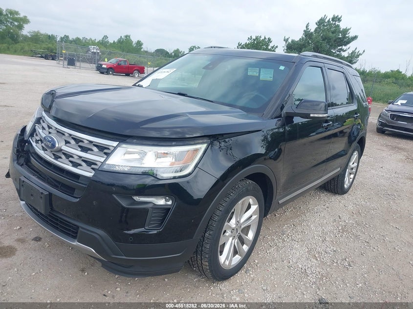 2018 Ford Explorer VIN 1FM5K8D87JGA91383 IAAI salvage auction — FRONT END, Clear (Wisconsin), sold $7,200 on 2026-07-09 (photo 2)