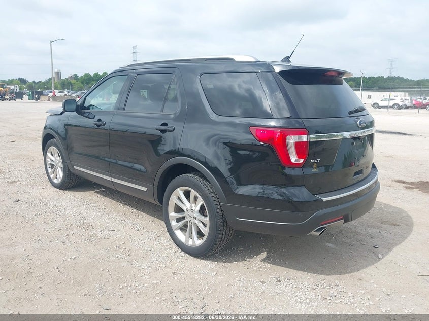 2018 Ford Explorer VIN 1FM5K8D87JGA91383 IAAI salvage auction — FRONT END, Clear (Wisconsin), sold $7,200 on 2026-07-09 (photo 3)