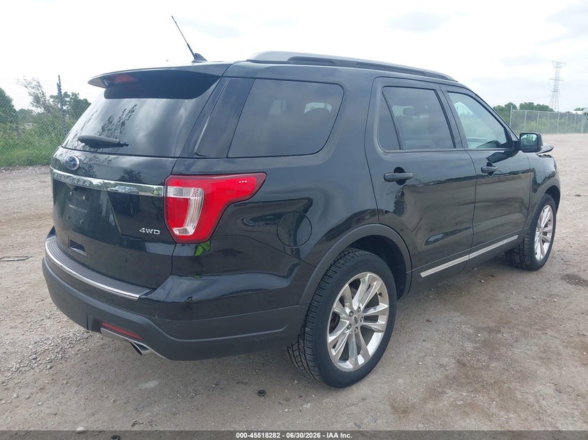 2018 Ford Explorer VIN 1FM5K8D87JGA91383 IAAI salvage auction — FRONT END, Clear (Wisconsin), sold $7,200 on 2026-07-09 (photo 4)