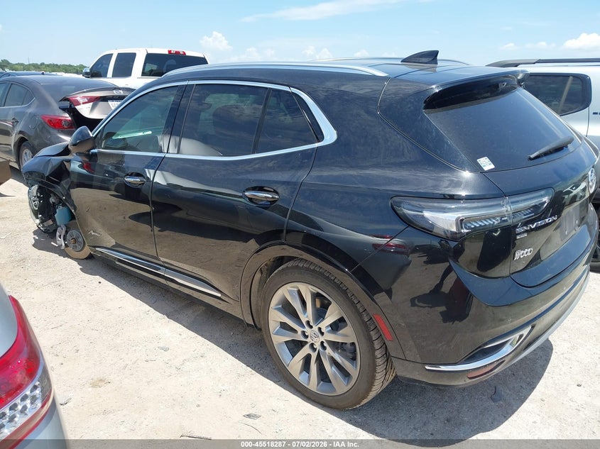 2023 Buick Envision VIN LRBFZSR48PD184851 IAAI salvage auction — LEFT SIDE, Salvage (Texas), sold $8,375 on 2026-08-25 (photo 3)
