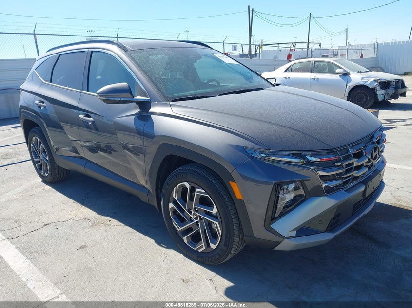 2025 Hyundai Tucson VIN KM8JEDD10SU340496 IAAI salvage auction — REAR END, Salvage Title, sold $17,650 on 2026-07-22 (photo 1)