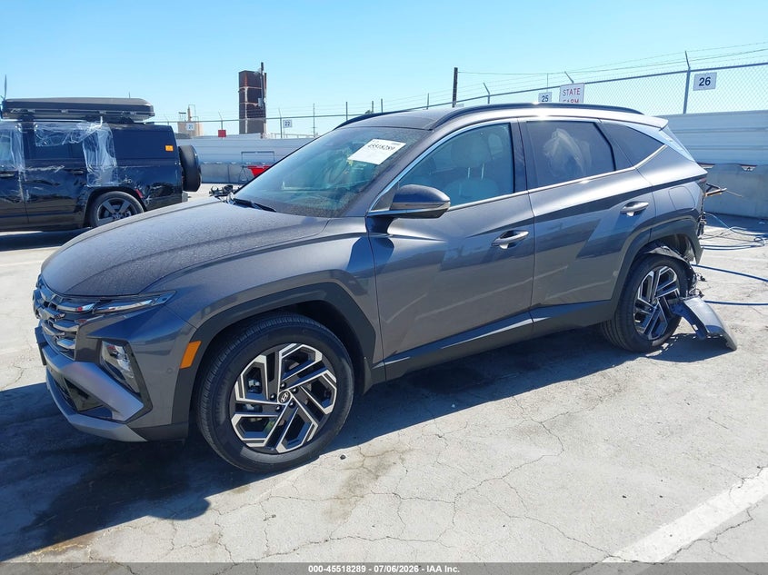 2025 Hyundai Tucson VIN KM8JEDD10SU340496 IAAI salvage auction — REAR END, Salvage Title, sold $17,650 on 2026-07-22 (photo 2)