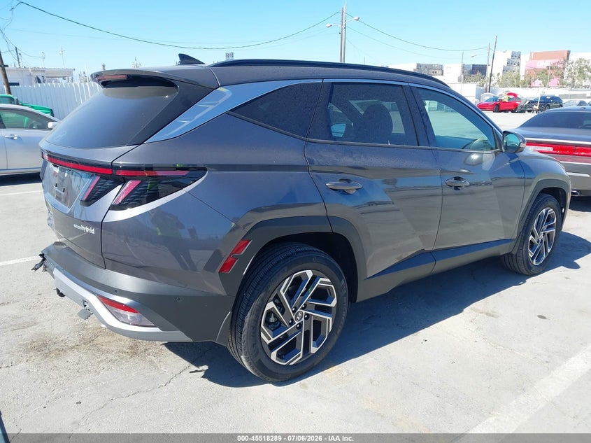 2025 Hyundai Tucson VIN KM8JEDD10SU340496 IAAI salvage auction — REAR END, Salvage Title, sold $17,650 on 2026-07-22 (photo 4)