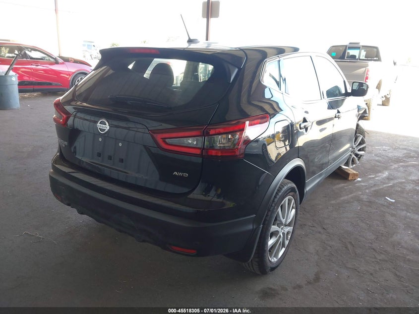 2021 Nissan Rogue VIN JN1BJ1AW4MW671594 IAAI salvage auction — FRONT END, Salvage (California), sold $1,550 on 2026-07-23 (photo 4)