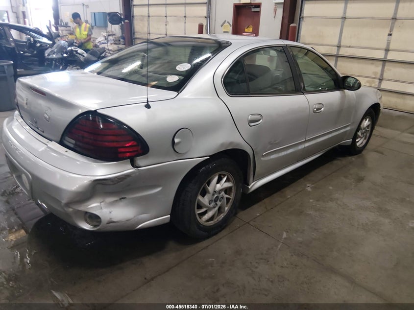 2003 Pontiac Grand am VIN 1G2NF52E13C112243 IAAI salvage auction — REAR END, Salvage (Idaho), sold $100 on 2026-07-17 (photo 4)