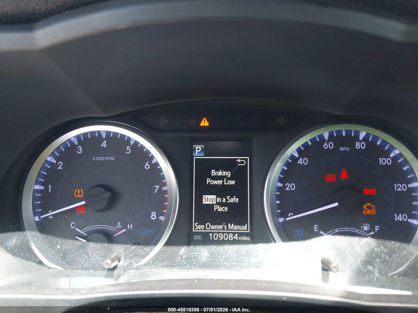 2019 Toyota Highlander VIN 5TDZZRFH9KS303261 IAAI salvage auction — REAR END, Salvage (California), sold $1,600 on 2026-07-28 (photo 7)