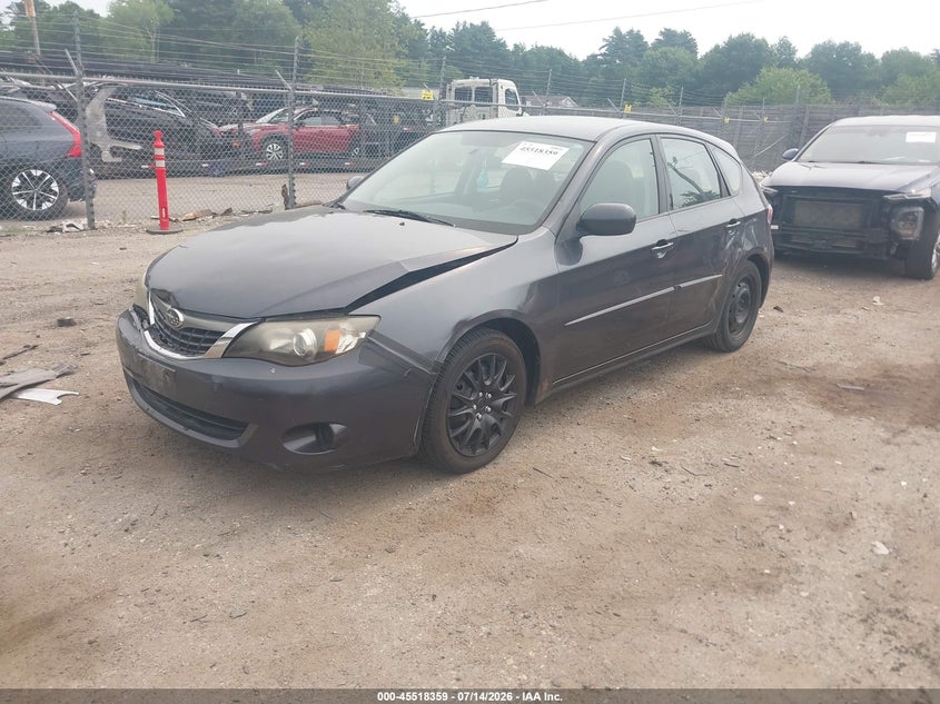 2009 Subaru Impreza VIN JF1GH61659H824822 IAAI salvage auction — FRONT END, Clear (Massachusetts), sold $425 on 2026-07-31 (photo 2)