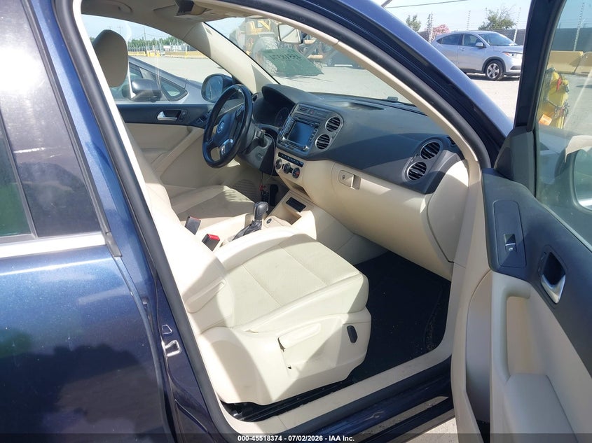 2014 Volkswagen Tiguan VIN WVGAV3AX6EW553089 IAAI salvage auction — NORMAL WEAR, Clear - Dealer Only (California), sold $225 on 2026-07-09 (photo 5)