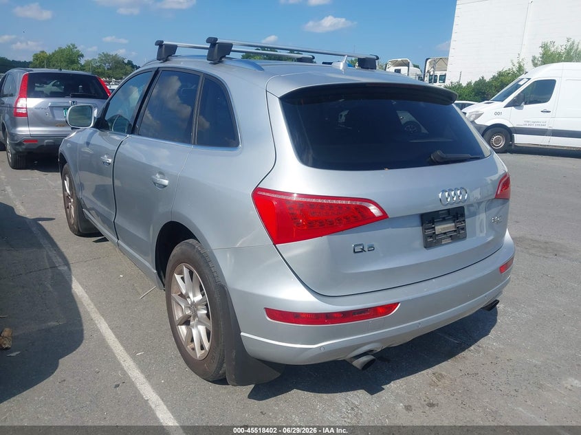 2012 Audi Q5 VIN WA1LFAFP2CA074180 IAAI salvage auction — LEFT FRONT, Salvage Rebuilt (North Carolina), sold $550 on 2026-07-29 (photo 3)