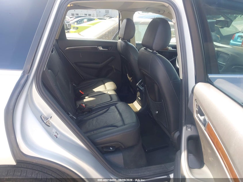 2012 Audi Q5 VIN WA1LFAFP2CA074180 IAAI salvage auction — LEFT FRONT, Salvage Rebuilt (North Carolina), sold $550 on 2026-07-29 (photo 8)