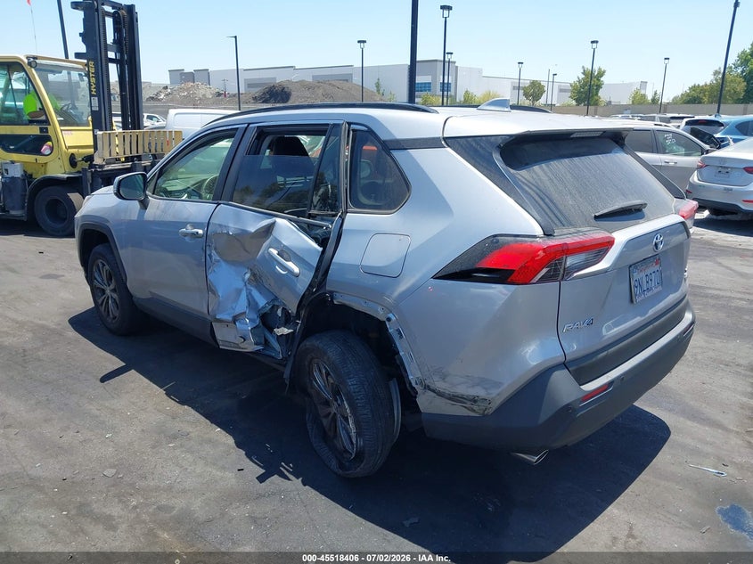 2024 Toyota Rav 4 VIN JTMB6RFV7RD143886 IAAI salvage auction — LEFT SIDE, Salvage Title, sold $1,650 on 2026-07-24 (photo 3)