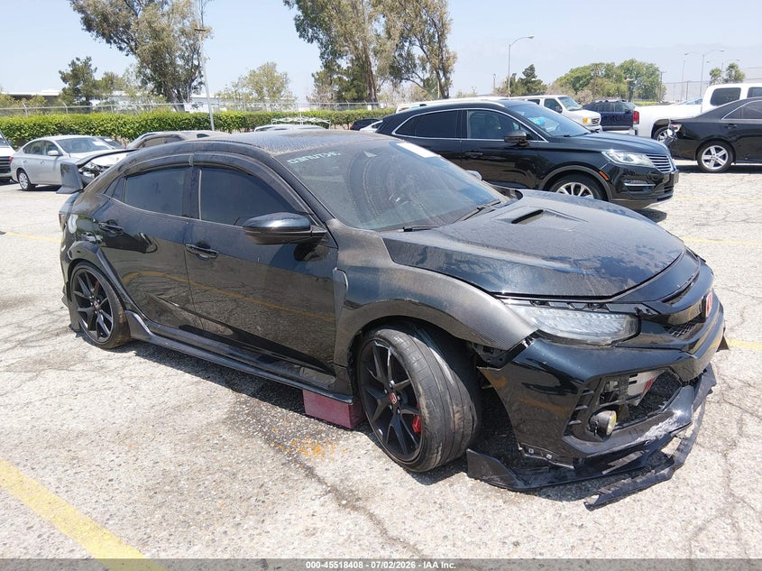 2021 Honda Civic type r VIN SHHFK8G73MU200138 — IAAI salvage auction photo