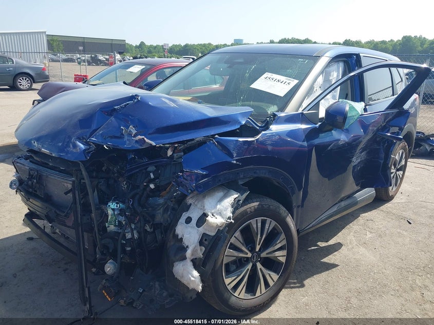 2023 Nissan Rogue VIN JN8BT3BB5PW483626 IAAI salvage auction — FRONT END, Salvage (Ohio), sold $25 on 2026-07-28 (photo 2)