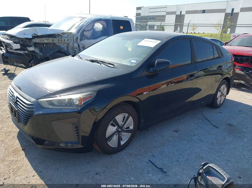 2019 Hyundai Ioniq VIN KMHC65LC1KU163505 IAAI salvage auction — NORMAL WEAR, Original (Texas), sold $1,050 on 2026-07-28 (photo 2)