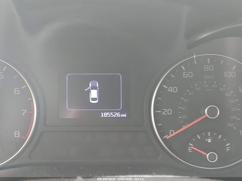 2016 Kia Optima VIN 5XXGT4L33GG024563 IAAI salvage auction — NORMAL WEAR, Clear (Louisiana), sold $225 on 2026-07-17 (photo 7)
